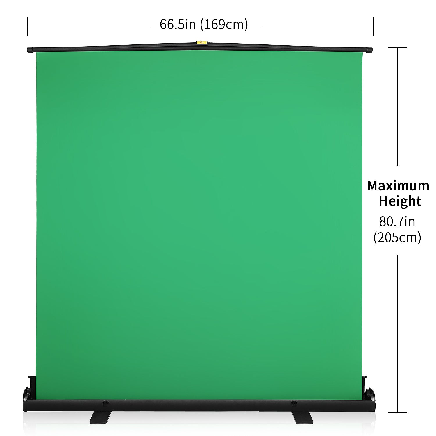 Kshioe GS80 Large Portable Folding Telescopic Pull Green Background Screen